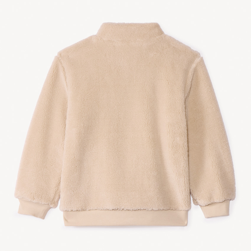 Sweat camionneur en sherpa SmileyWorld pour garçon 