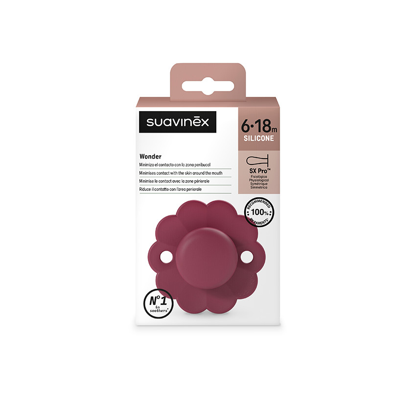 Sucette réversible SX PRO Wonder Viva Magenta 6-18 mois  