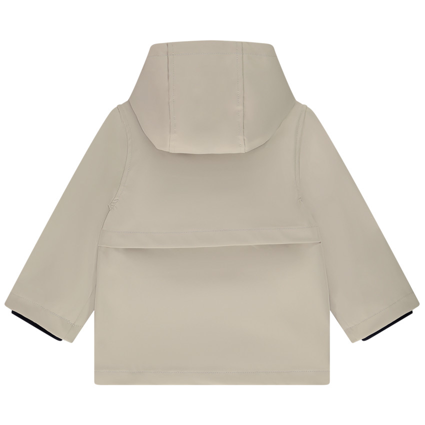 Parka gomme avec doublure rayée pour garçon 