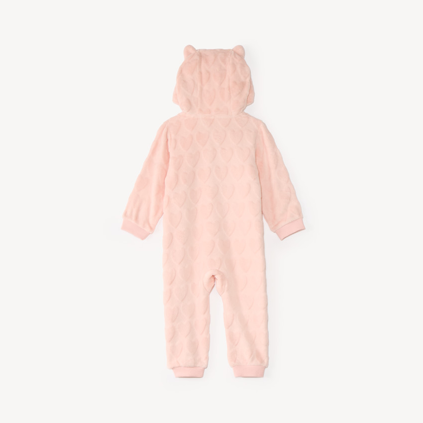 Surpyjama fantaisie en sherpa bébé fille 