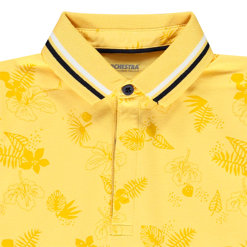 Polo manches courtes à motifs pour garçon Main Polo manches courtes à motifs pour garçon