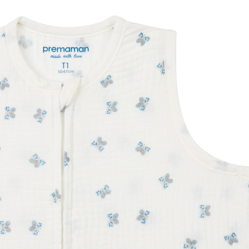 Gigoteuse sans manches en gaze de coton TOG 0,5 - Tiny Flowers 