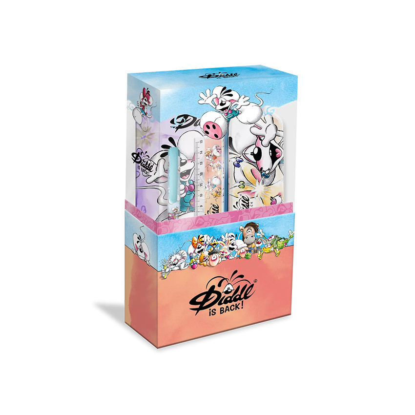 Set d'écriture A6 Diddl  