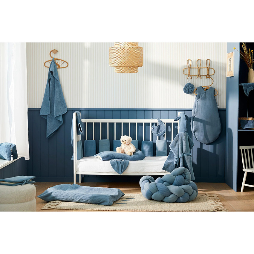 Tresse décorative ouatinée Mix Match Pierre Bleue 