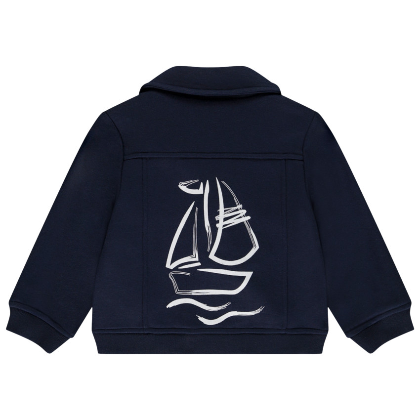 Perfecto en molleton print voilier pour bebe garcon Orchestra