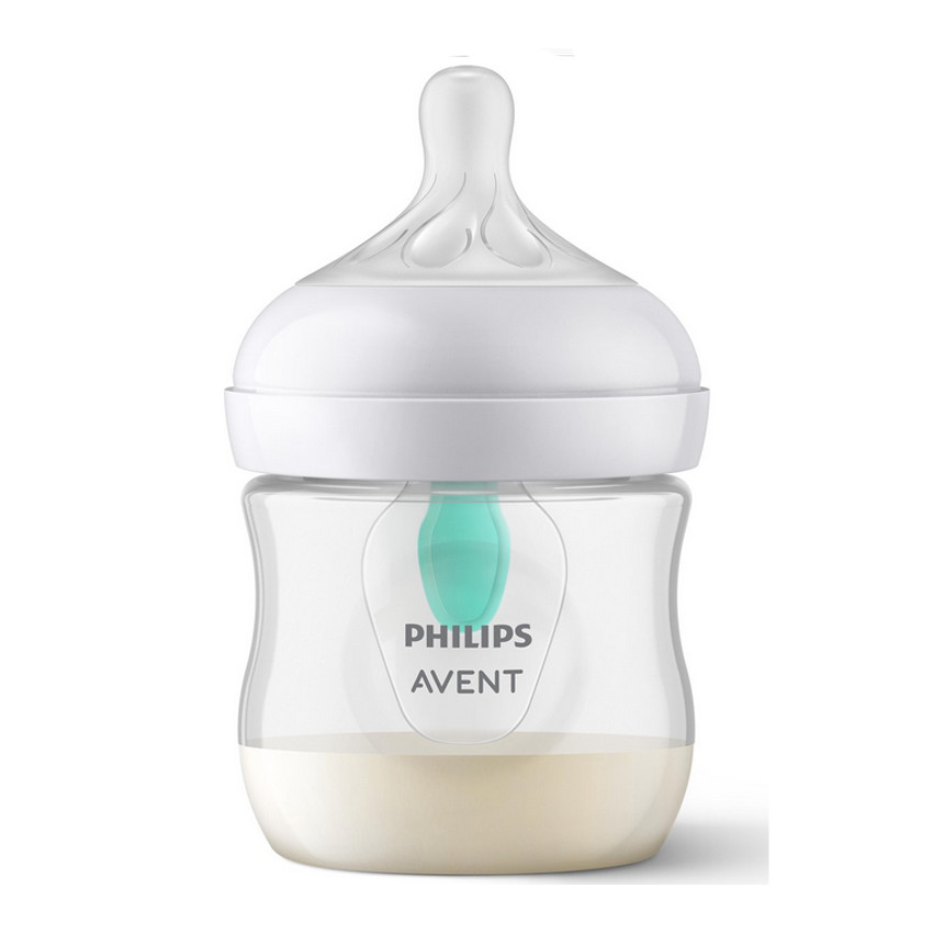 Biberon Natural Response 3.0 Valve Airfree Duo 125ml - 2 pièces - Transparent (Avent) - Image 2
