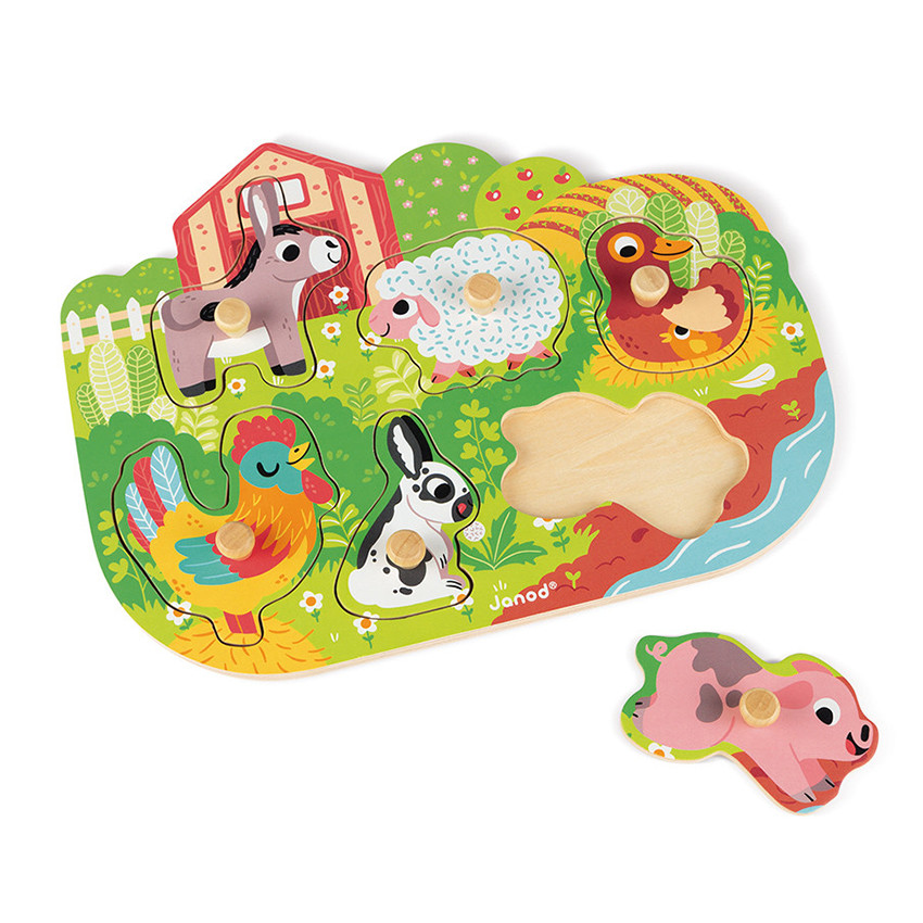 Puzzle en bois Happy Farm  
