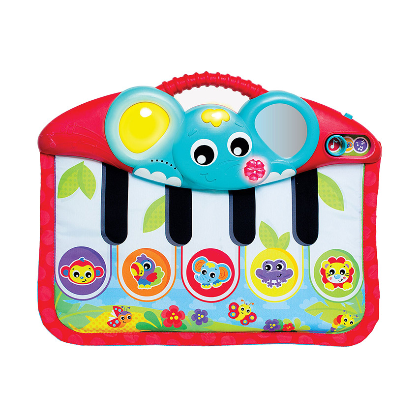 Piano en mousse musical et lumineux nomade Jungle 