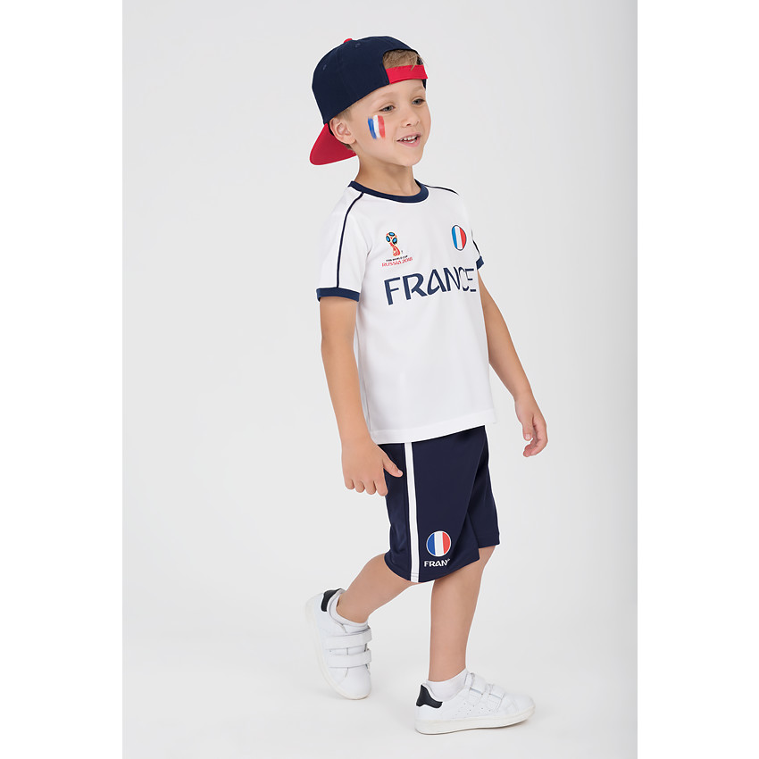 Junior - Tee-shirt manches courtes COUPE DU MONDE DE FOOTBALL 2018 - FRANCE 