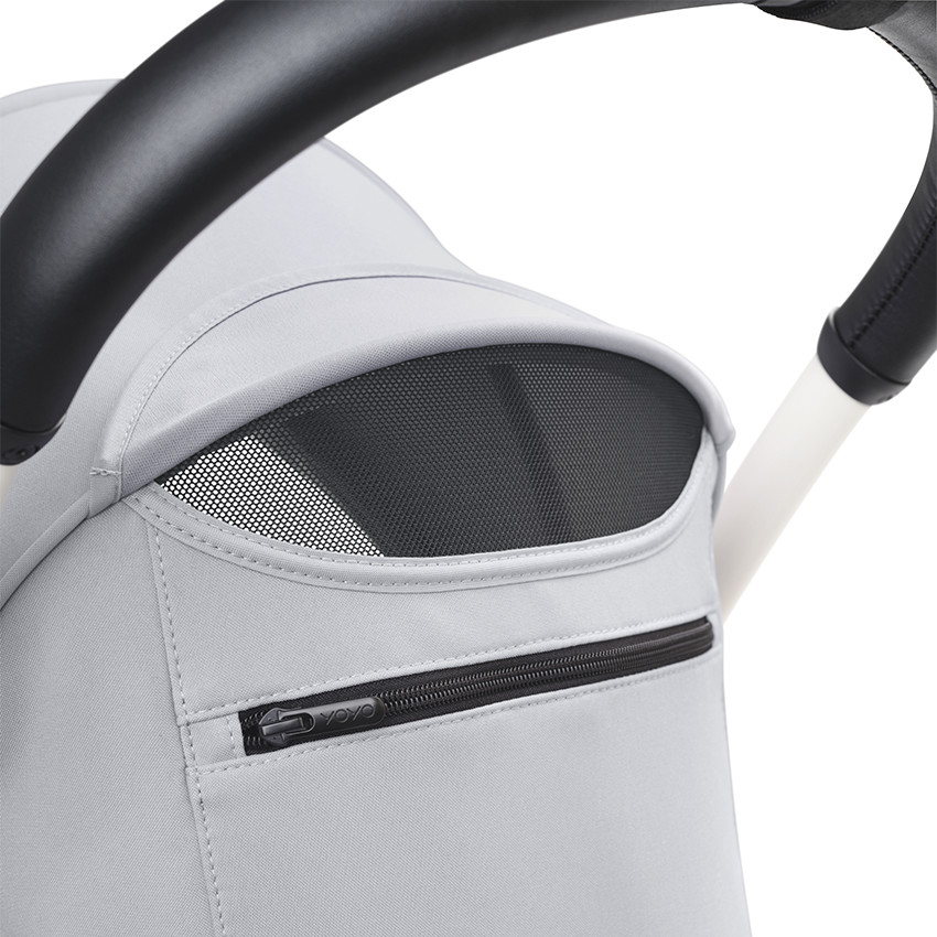 Poussette Stokke® YOYO³ à partir de 6 mois - cadre blanc/stone 