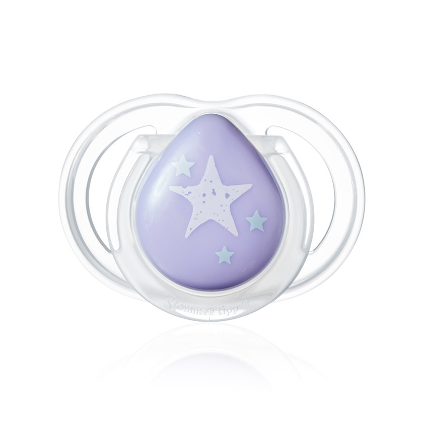 Sucette Newborn en silicone 0/2 mois - Fille 