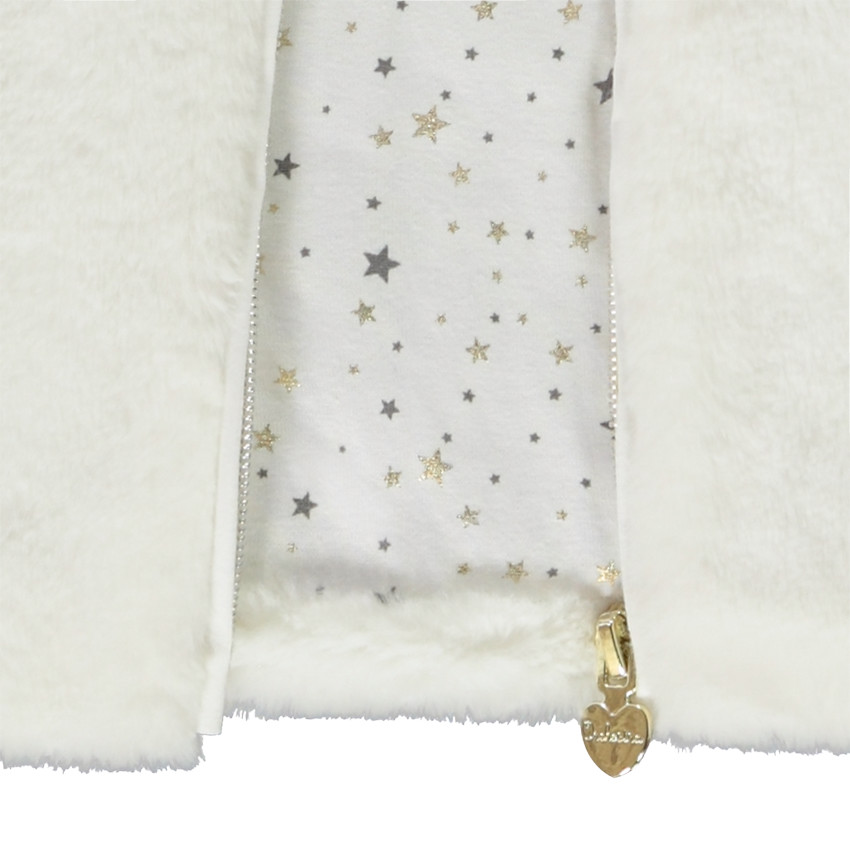 Gilet en fausse fourrure pour fille 