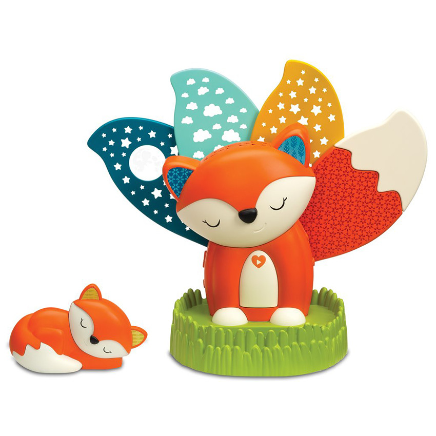 Veilleuse projecteur 3-en-1 Renard 