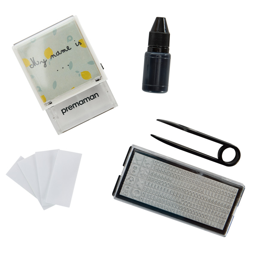 Tampon encreur textile personnalisable 