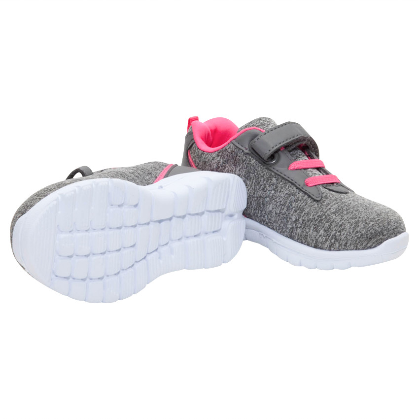 Baskets basses à lacets élastiqués et scratch du 24 au 29 