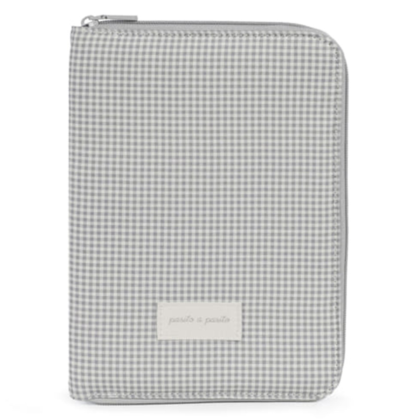 Carnet de santé Little Bloom Vichy Gris