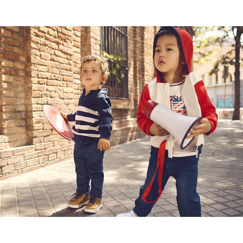 T-shirt manches longues puff print British pour bébé garçon 