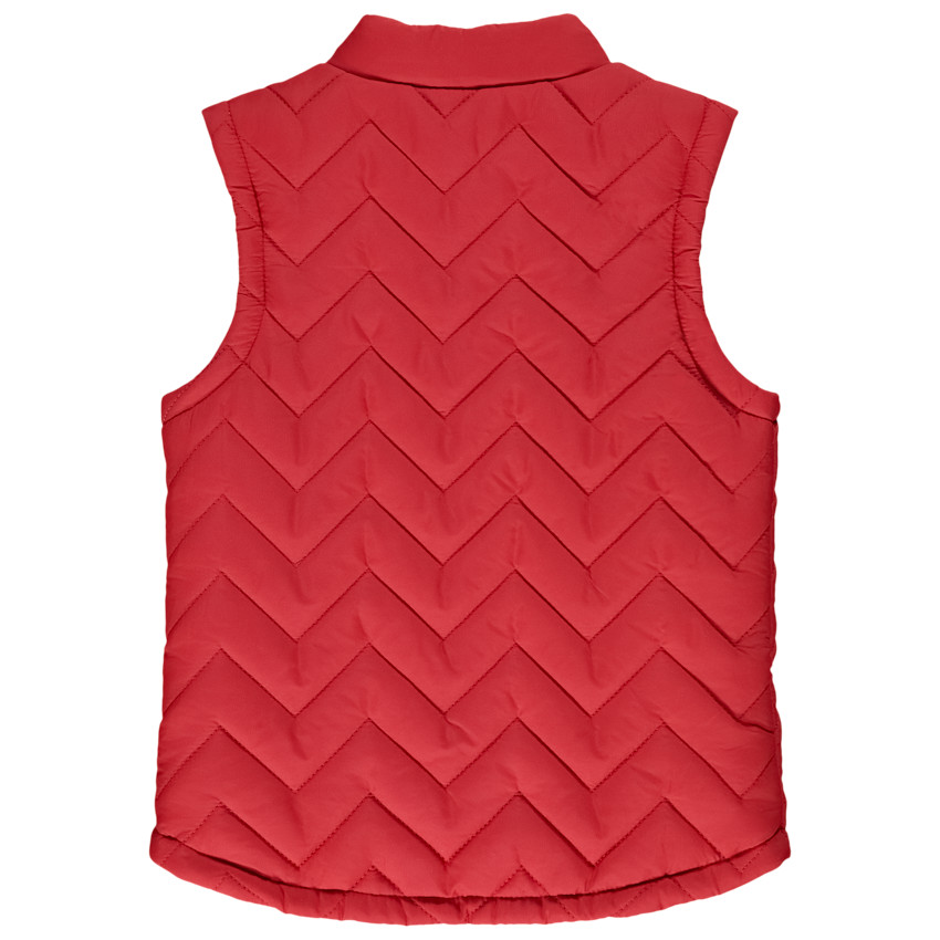 Doudoune sans manches matelassée zigzags pour bébé garçon 