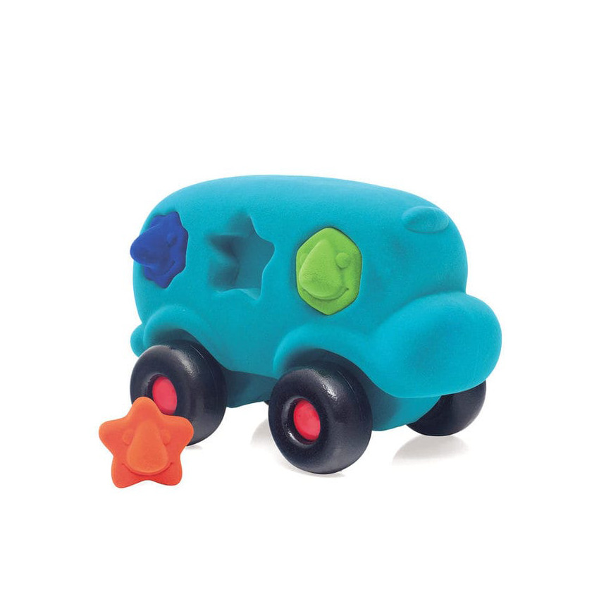 Bus éducatif à formes - Turquoise  