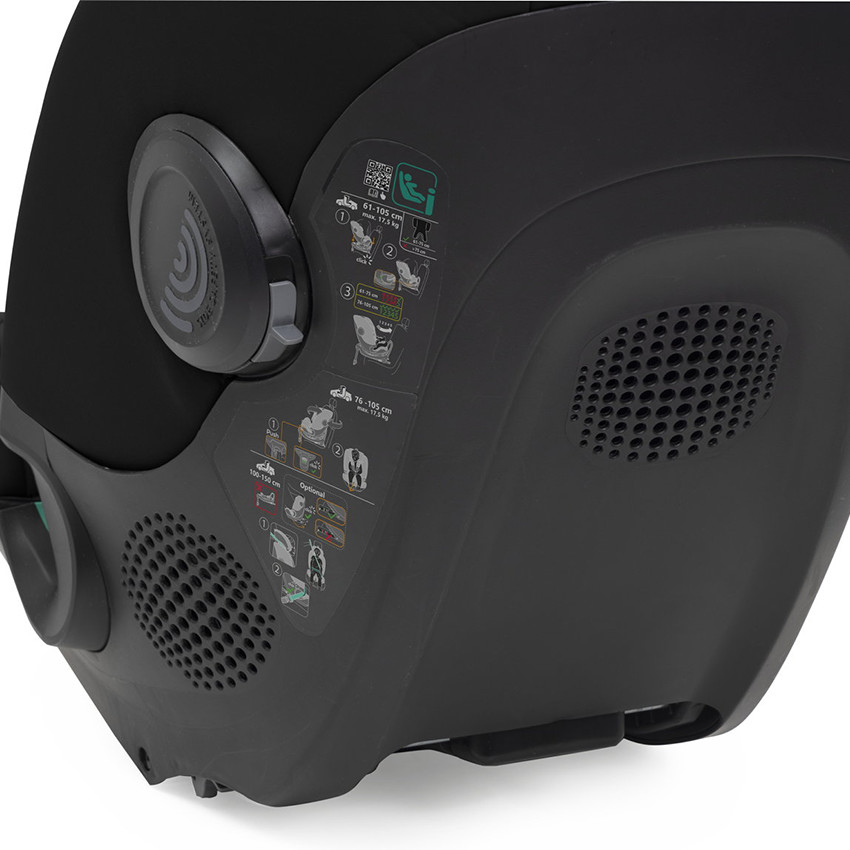Siège auto fullseat 360 I-Size sans base - Black Satin - Black Satin (Chicco) - Image 1