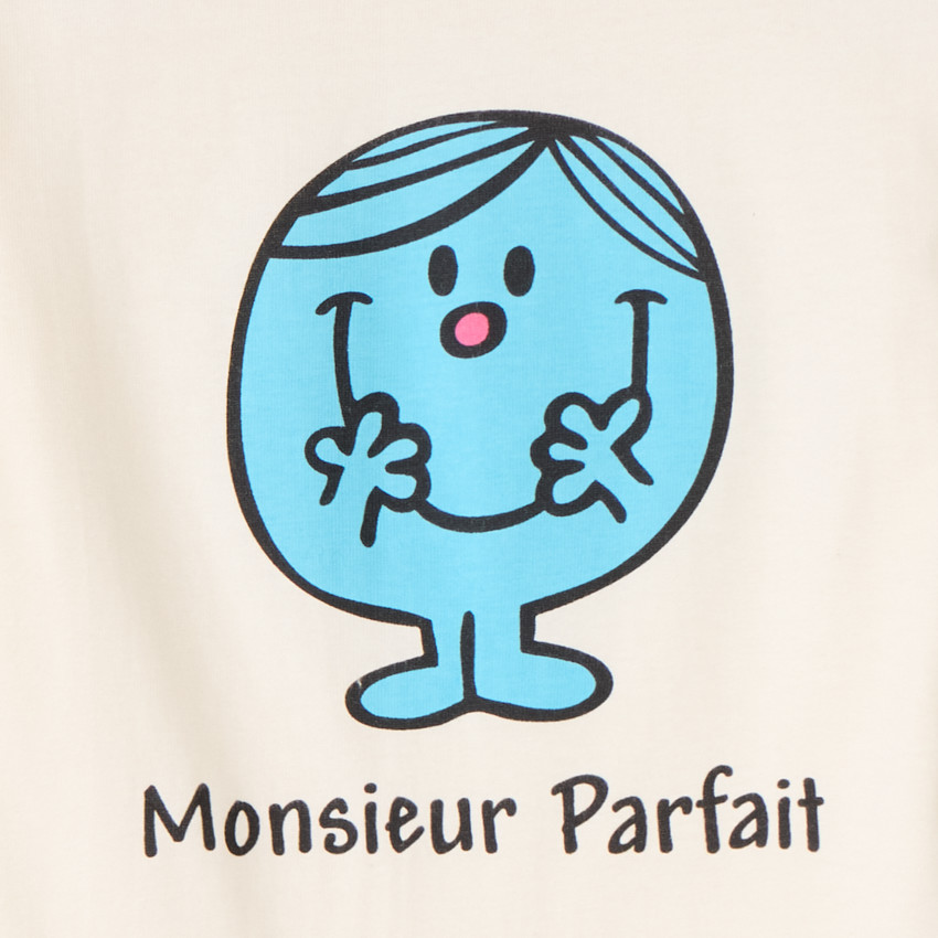 T-shirt manches longues Monsieur Parfait pour bébé garçon 