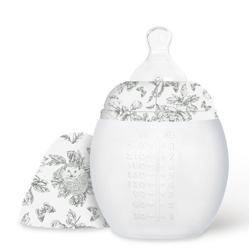 Biberon 240ml anti-colique en silicone Tartine & Chocolat  