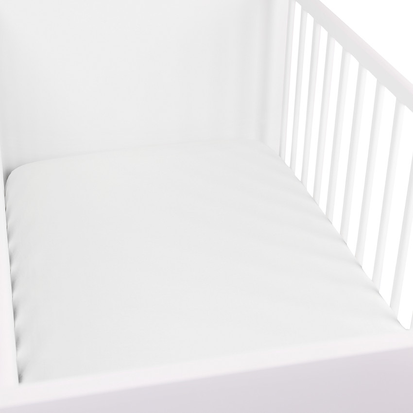 Drap housse en coton 60x120 cm 