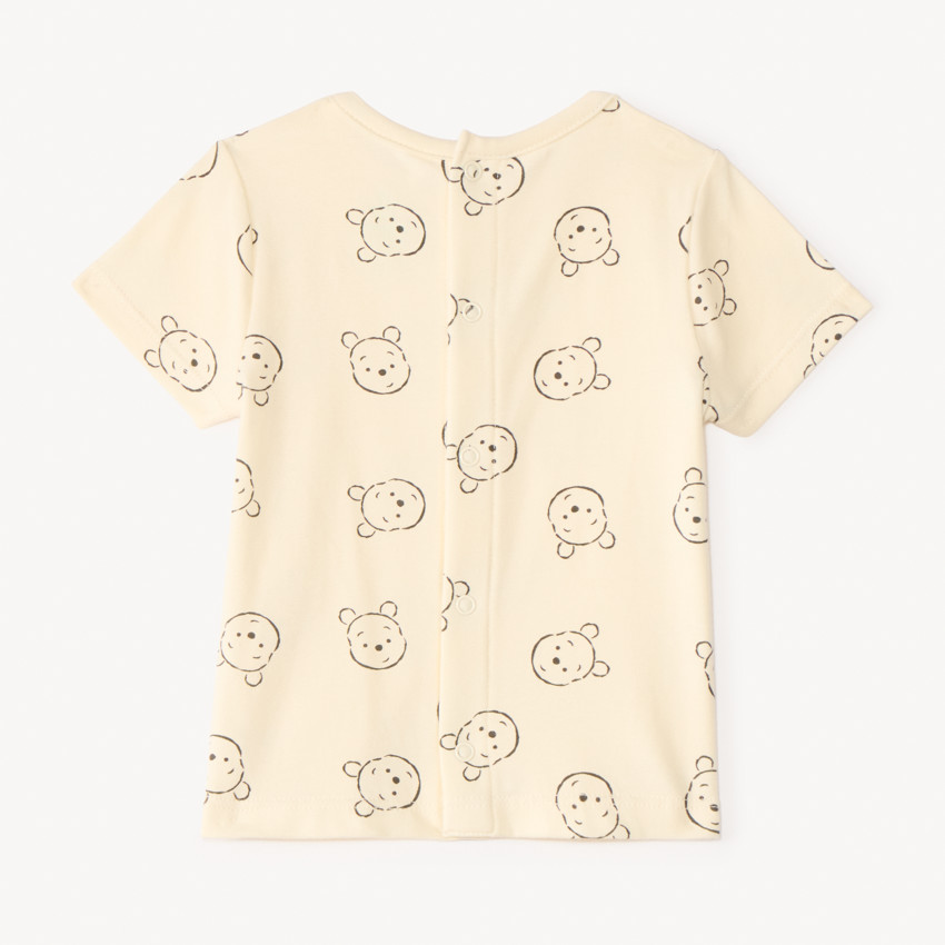 Ensemble 2 pièces salopette + t-shirt Winnie l’Ourson Disney pour bébé garçon 