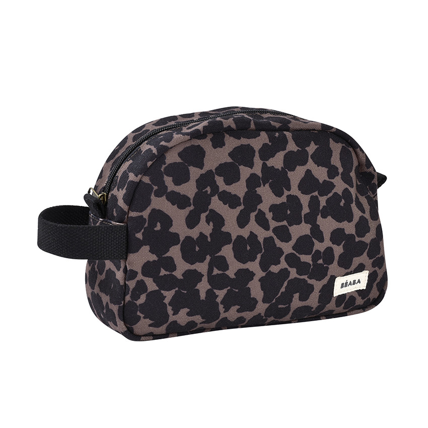 Trousse de toilette imprimé Léopard 