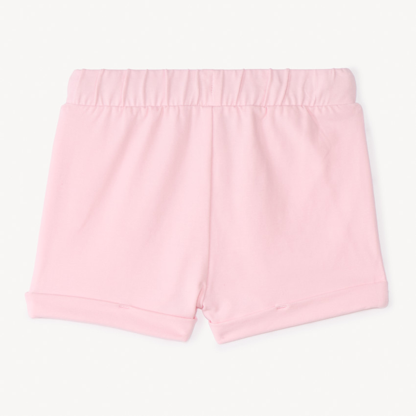 Short en jersey coloris uni pour bébé fille 