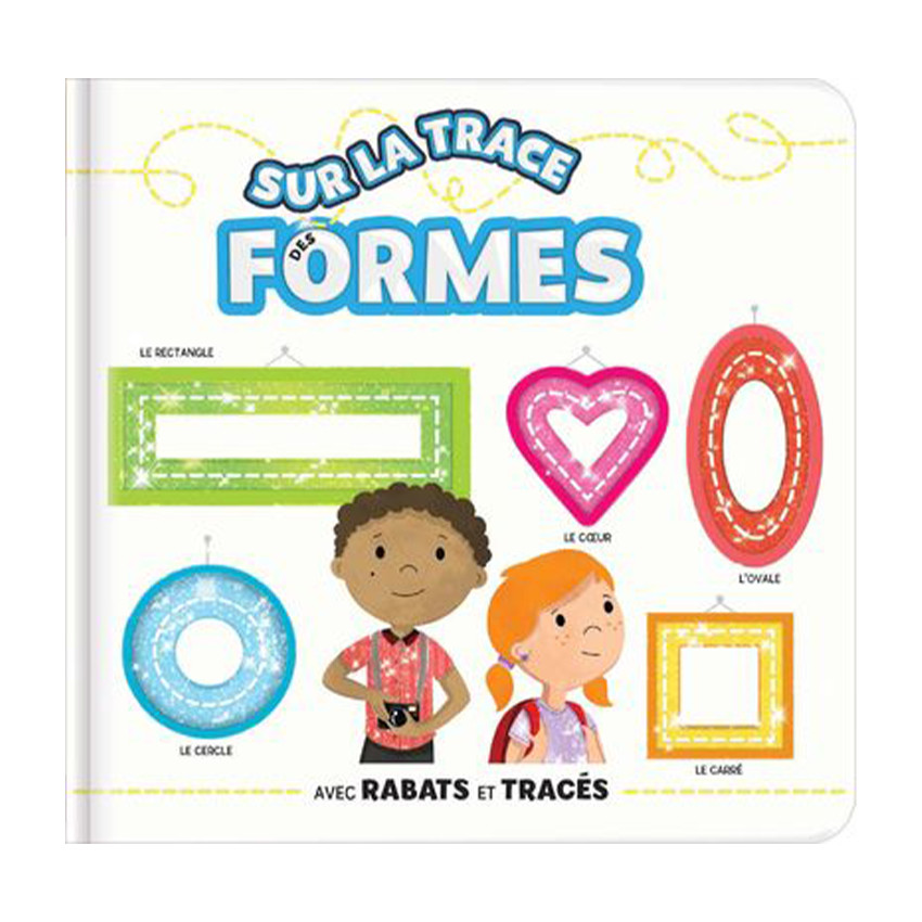 Livre d'éveil Sur la trace des formes 