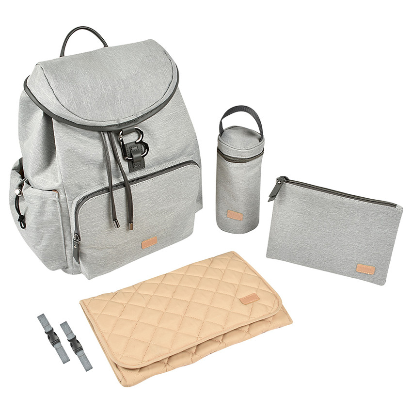 Sac à dos à langer Vancouver - Heather grey 
