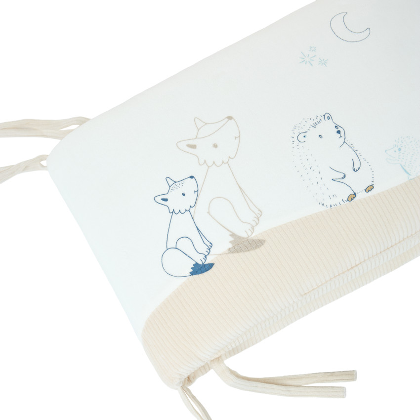 Tour de de lit Bande de Rêveurs - Écru 