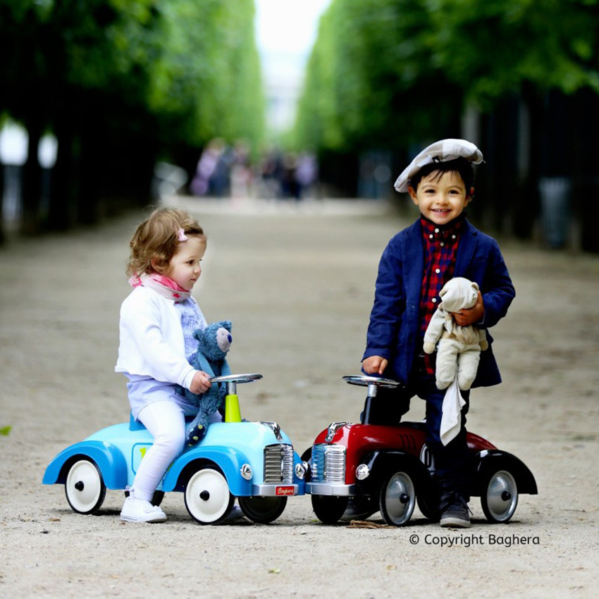 Porteur Speedster voiture Dark red 