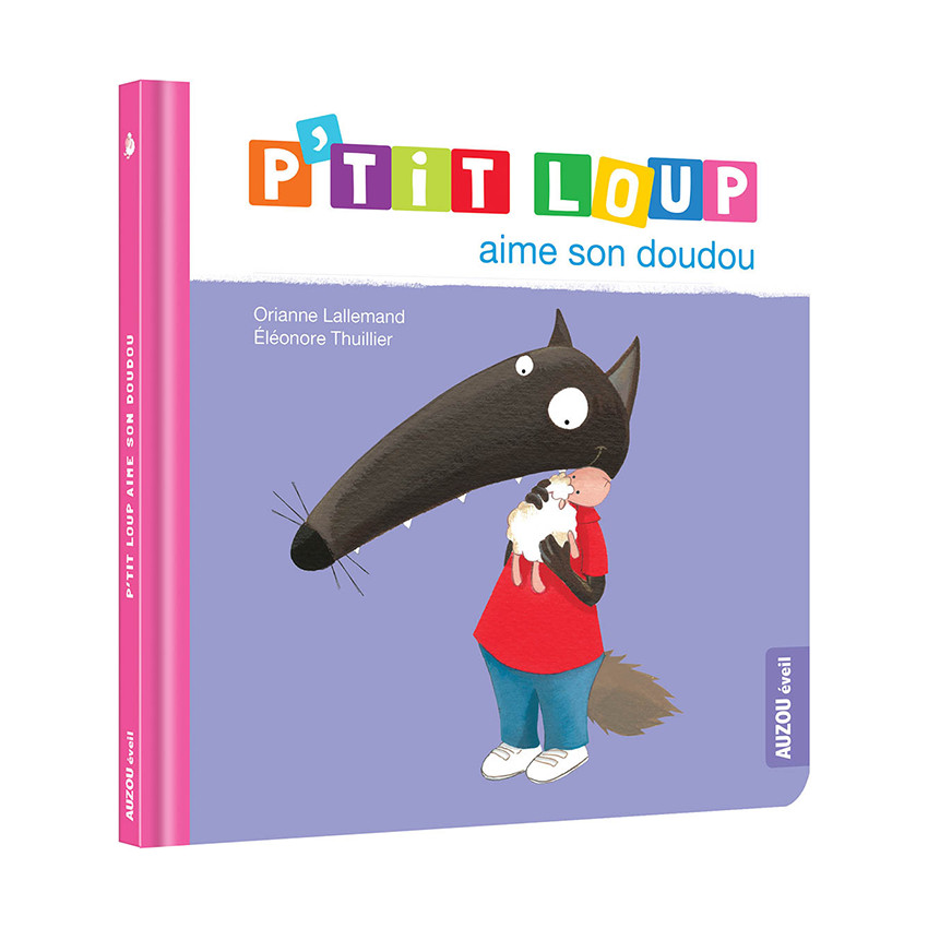 Livre "P'tit Loup aime son doudou" 