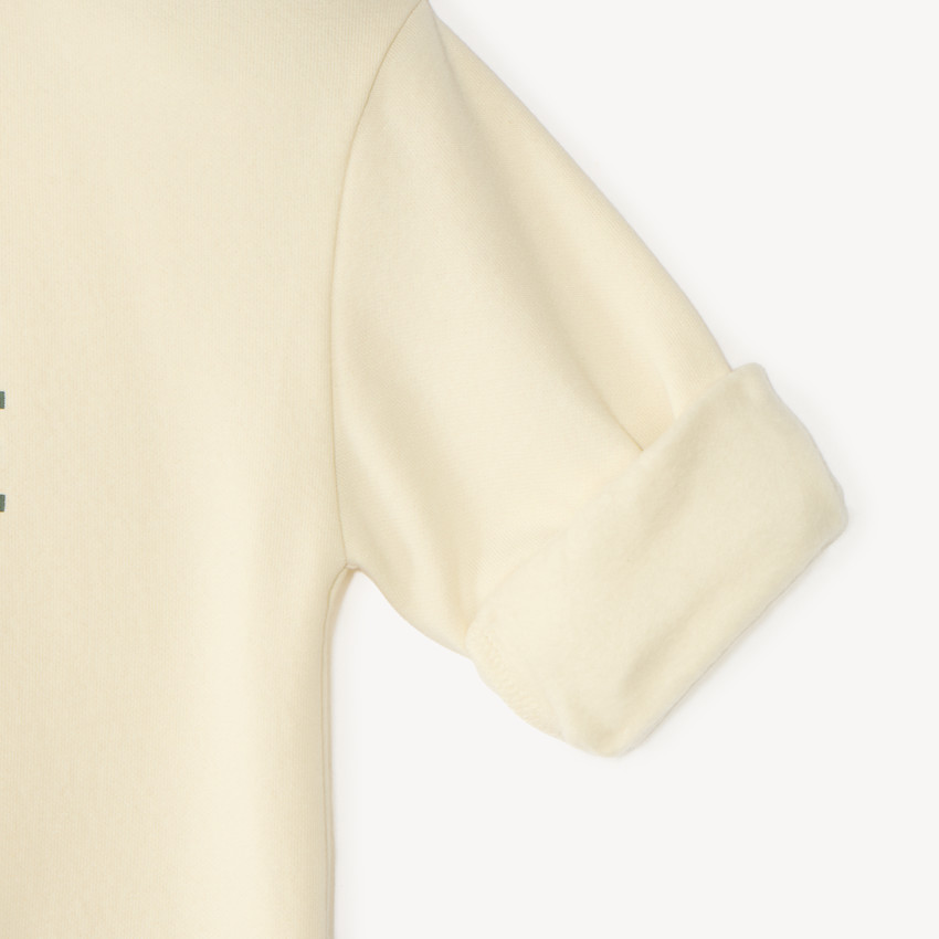 Sweat molleton oversize bébé garçon print fantaisie 