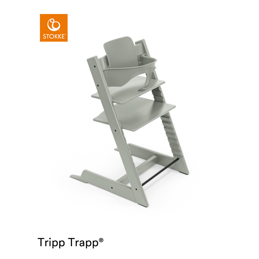 Chaise haute évolutive Tripp Trapp vert glacier 