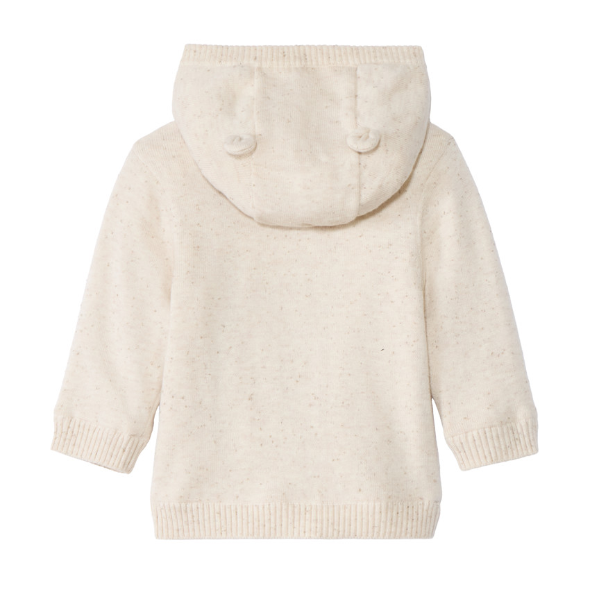Gilet doublé sherpa avec patch brodé pour bébé garçon  