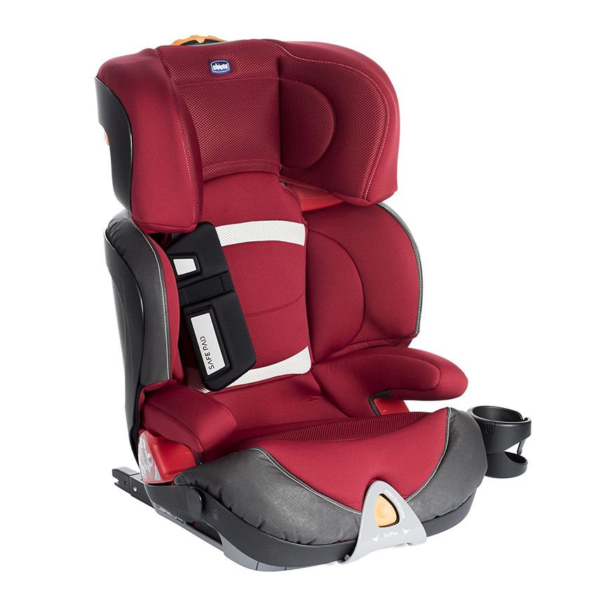 Siege auto Oasys Evo 2 3 FixPlus groupe 2 3 Red Passion Chicco