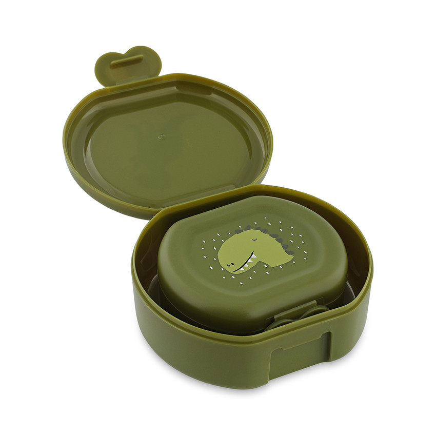 Lot de 2 lunchbox gigognes Mr. Dino vert 