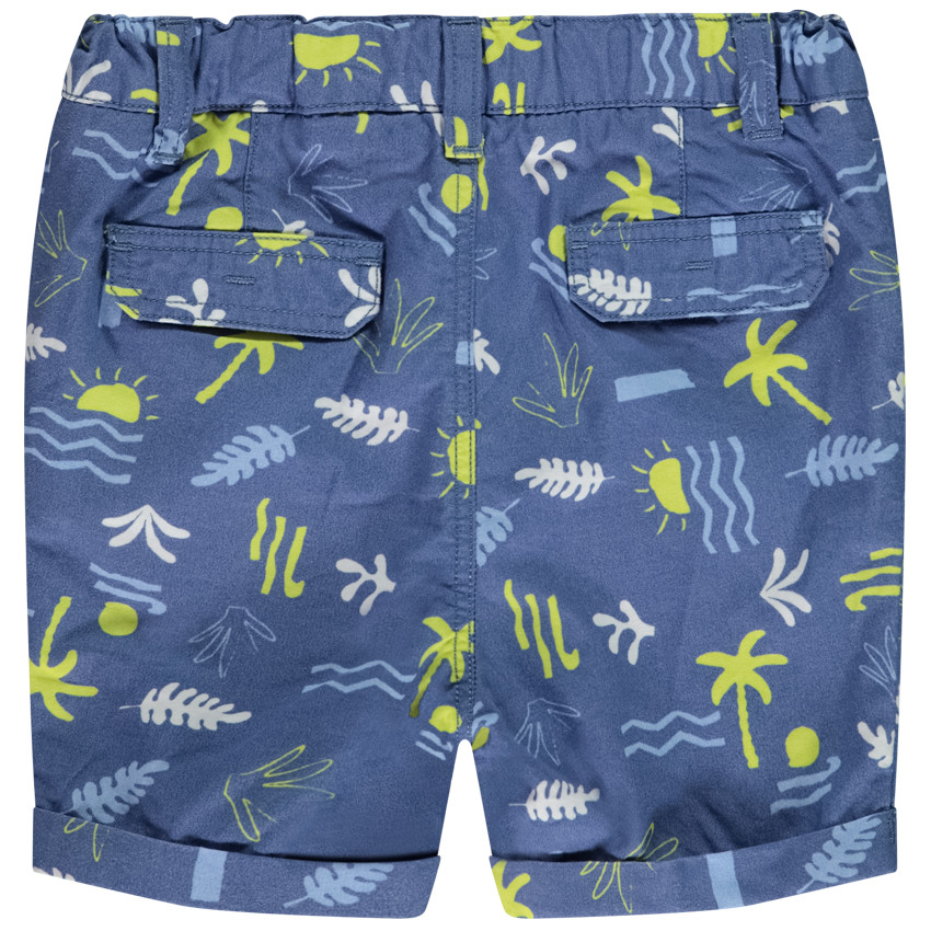 Bermuda imprimé fantaisie Mykonos pour bébé garçon 