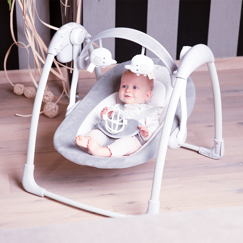 Balancelle électrique Dolphy gris 