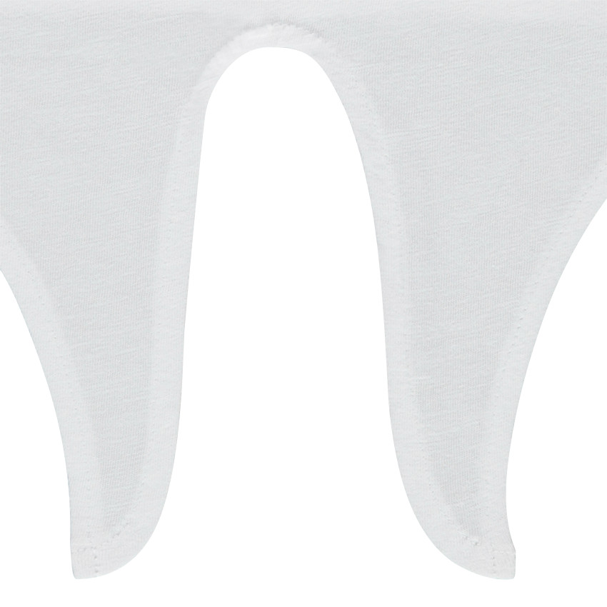 Junior - Tee-shirt manches courtes à nouer avec ACDC en strass fantaisie 