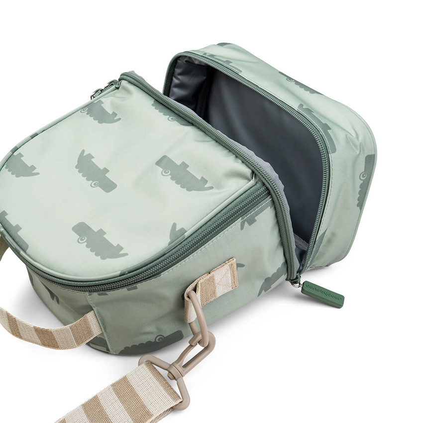 Sac à dos isotherme pour enfant Croco vert 