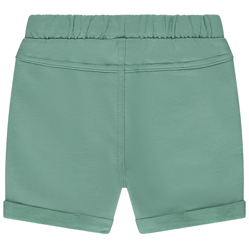 Bermuda en molleton uni pour bébé garçon 