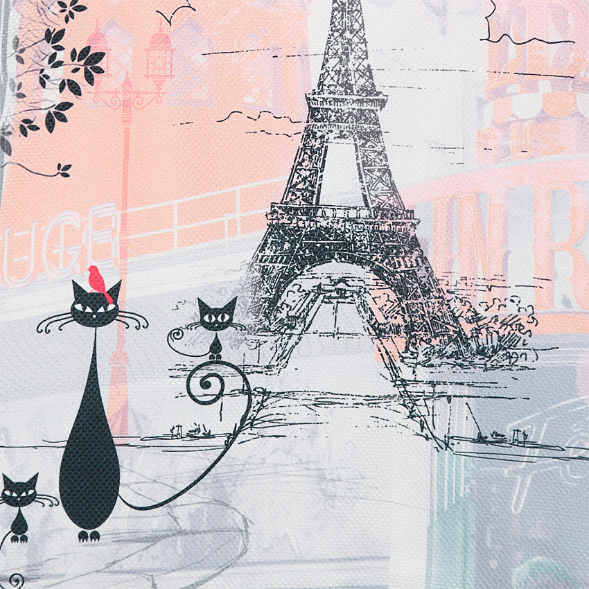 Robe sans manches avec sublimation Tour Eiffel  