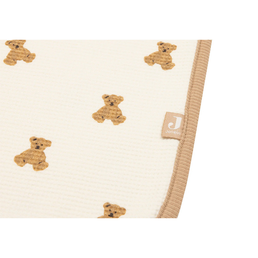 Couverture berceau 75x100cm Gaufré Mini Teddy Bear 