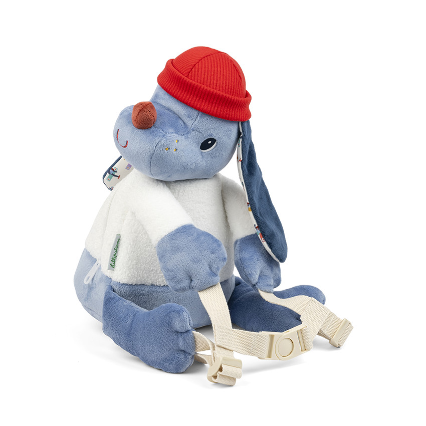 Sac à dos tout doux Jules le chien 