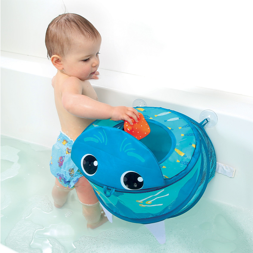 Filet de rangement ventousé pour le bain morse 