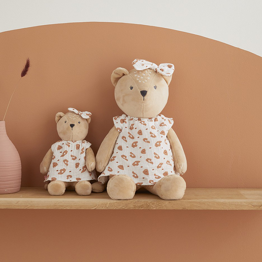 Peluche small Kendi en veloudoux 25 cm 